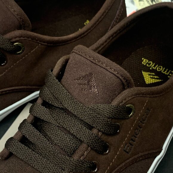 Emerica shoes Wino Chocolate New With Box - Picture 9 of 11